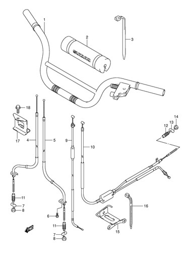 Suzuki genuine atv - genuine, pin