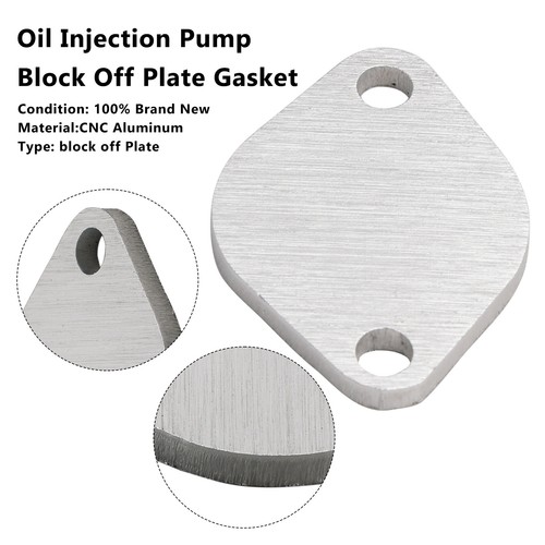 Oil injection pump block - pump, off